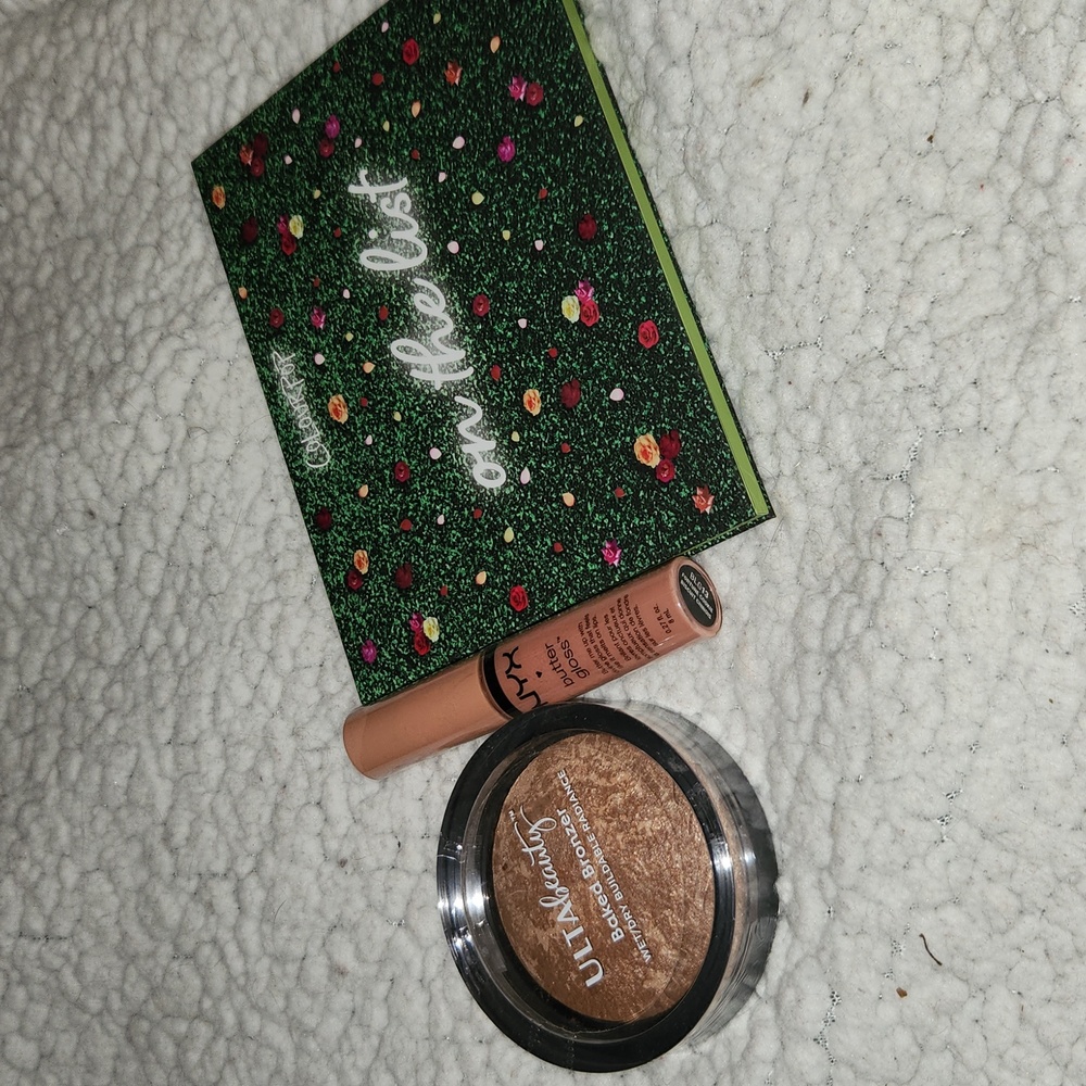 Colourpop On the list palette Ulta bronzer make up bundle new